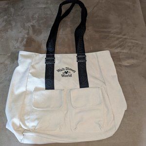 Vintage Walt Disney World 1971 Canvas Large Size Tote Beach Bag